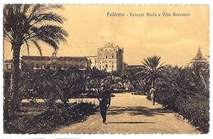 Palermo - Palazzo Reale e Villa Bonanno.