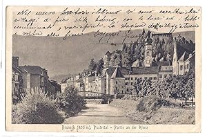 Bruneck (Bolzano) (835 m) - Pustertal - Partie an der Rienz.