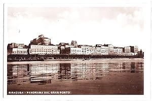 Siracusa - Panorama dal gran porto.