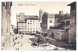 Bologna - Piazza Nettuno - Lotto con altre 7 cartoline.