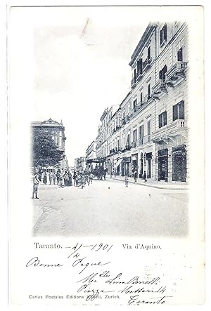 Taranto - Via d'Aquino.