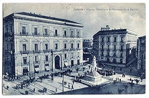 Catania - Piazza Stesicoro e Monumento a Bellini.