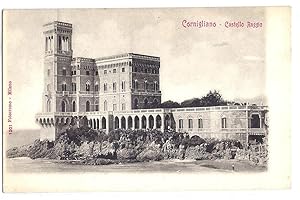 Cornigliano (Genova) - Castello Raggio [lotto con altra cartolina di Cornigliano - Villa Serra].