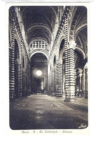 Siena - La Cattedrale - Interno.