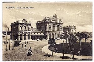 Genova - Stazione Brignole [Lotto con altre 8 cartoline].