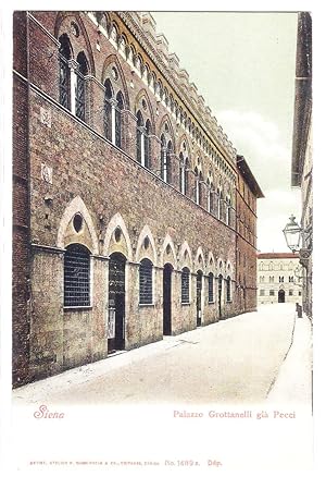 Siena - Palazzo Grottanelli già Pecci.