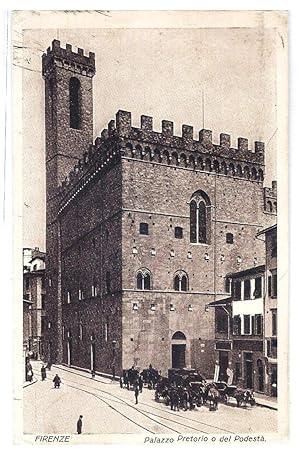 Firenze - Palazzo Pretorio o del Podestà.