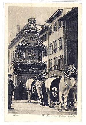 Firenze - Il Carro del Sabato Santo.