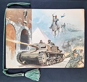 Calendario militare - Reggimento Lancieri di Montebello - Esercito Italiano - 1974