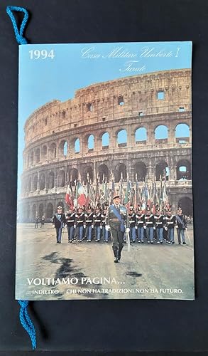 Calendario - Casa Militare Umberto I per i veterani delle guerre - 1994