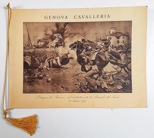 Calendario militare - Reggimento Genova Cavalleria - Esercito Italiano - 1950