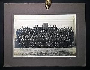 Foto dei frequentatori dell'Istituto Salesiano S. Eusebio di Lanusei (NU) - circa 1915