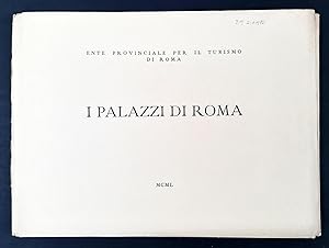 Stampe in b/n dei palazzi di Roma - EPT Roma, 1950.