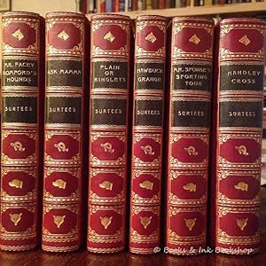 6 Volumes of the Sporting Novels: Plain or Ringlets; Ask Mamma; Mr. Facey Romford's Hounds; Handl...