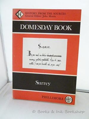 The Domesday Book: Surrey [Domesday Books Vol. 3]