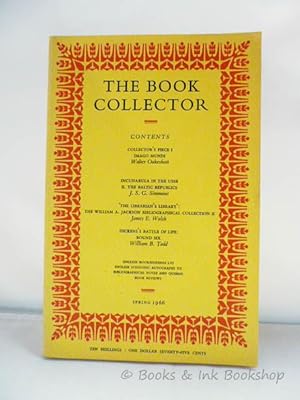 The Book Collector, Spring 1966. Volume 15, No. 1.