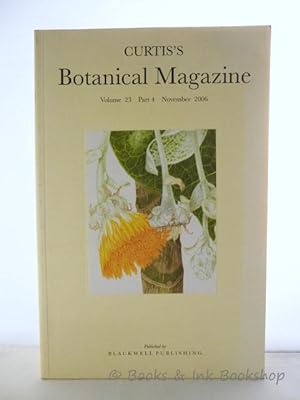 Curtis's Botanical Magazine Volume 23 Part 4, November 2006