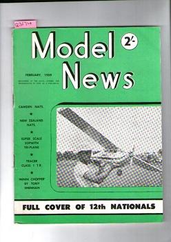 Model News February, 1959 : Vol. 3. No. 1