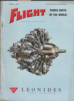 Flight And Aircraft Engineer : No. 2359 Vol. 65. : 9 April 1954