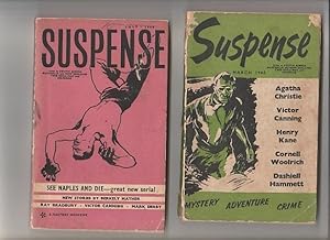 Suspense March 1960 Vol. 3 No. 3 & July 1960 Vol. 3 No. 7 {A Fleetway Magazine}