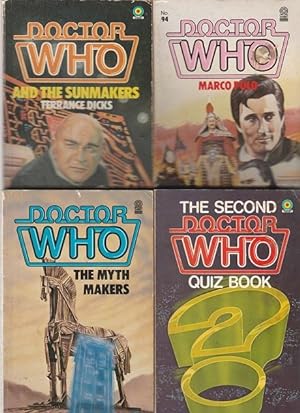 Doctor Who And The : Sunmakers. & Marco Polo. & Myth Makers. & The Second Doctor Who Quiz Book