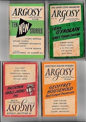 Argosy, 1960 : January, February, August, December. No.1, No.2, No.8, No.12