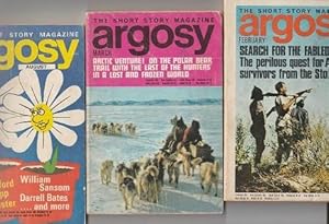 Argosy February. & March. & August 1969 No. 2. & No. 3. & No. 8