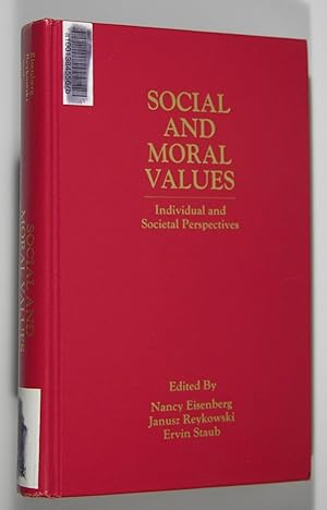 Social and Moral Values: Individual and Societal Perspectives