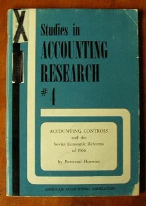 Studies in Accounting Research #4 Accounting Controls and the Soviet Economic Reforms of 1966