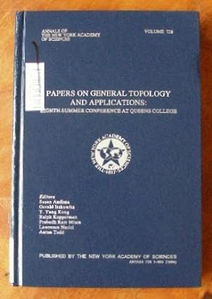 Papers on General Topology and Applications - Eighth Summer Conference at Queens College - Annals...