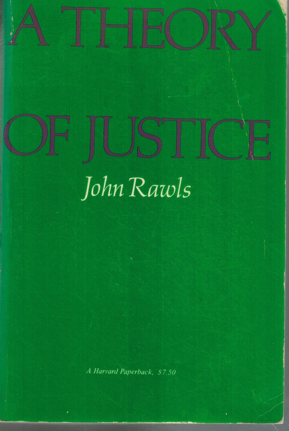 rawls 1999 a theory of justice rawls 1999 a theory of justice