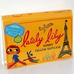 Lately Lily Sunny Yellow Suitcase