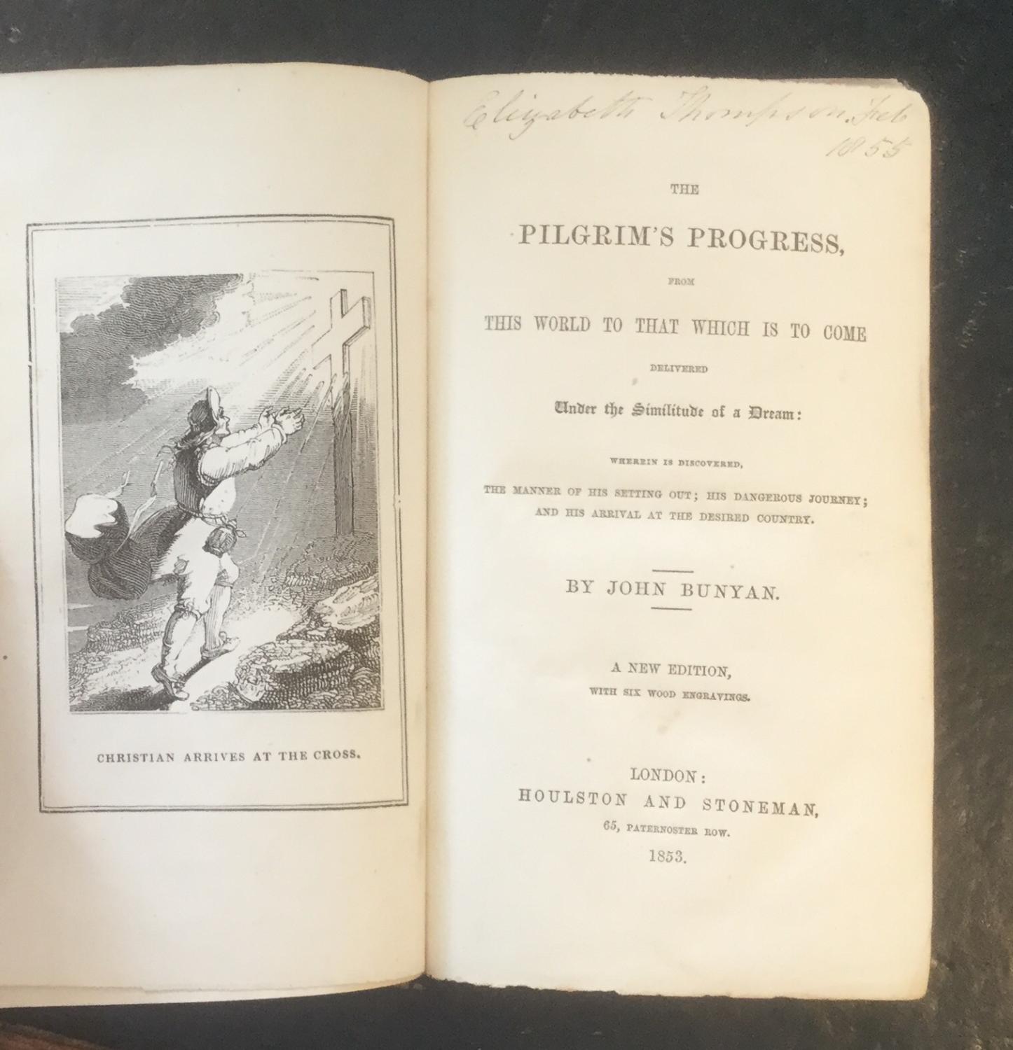The Pilgrim's Progress by John Bunyan: Very Good Hardcover (1853 ...