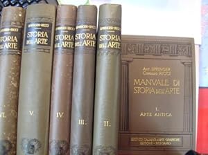 MANUALE DI STORIA DELL'ARTE OPERA COMPLETA IN 6 VOLUMI