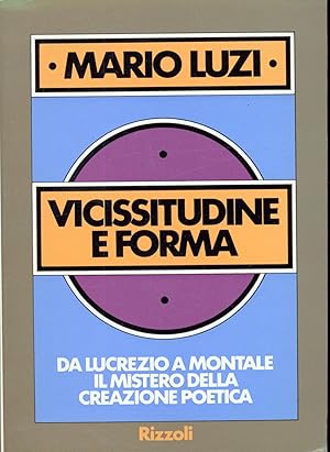 VICISSITUDINE E FORMA