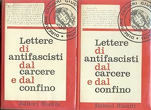 LETTERE DI ANTIFASCISTI DAL CARCERE E DAL CONFINO - DUE VOLUMI