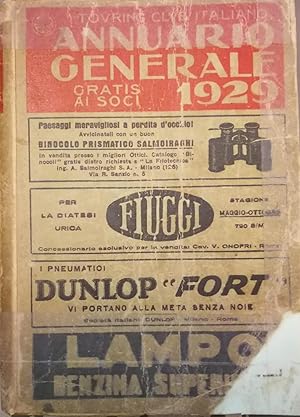 Annuario generale 1929