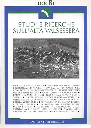 STUDI RICERCHE SULL'ALTA VALSESSERA