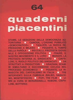 QUADERNI PIACENTINI 64