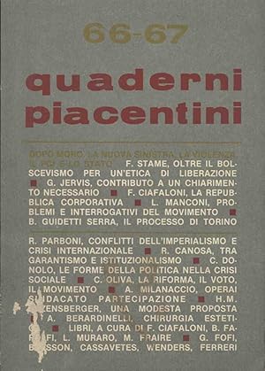 QUADERNI PIACENTINI 66-67