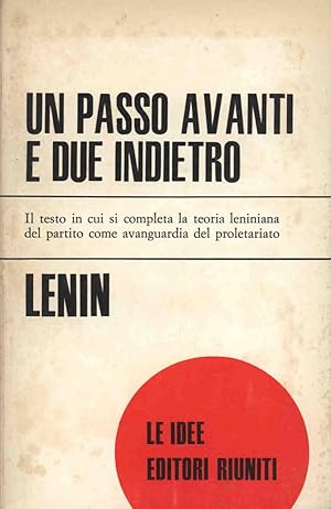 UN PASSO AVANTI E DUE INDIETRO LA CRISI DEL NOSTRO PARTITO