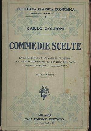 COMMEDIE SCELTE VOLUME SECONDO