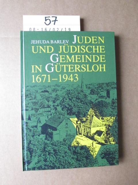 Juden und judische Gemeinde in Gutersloh, 1671-1943