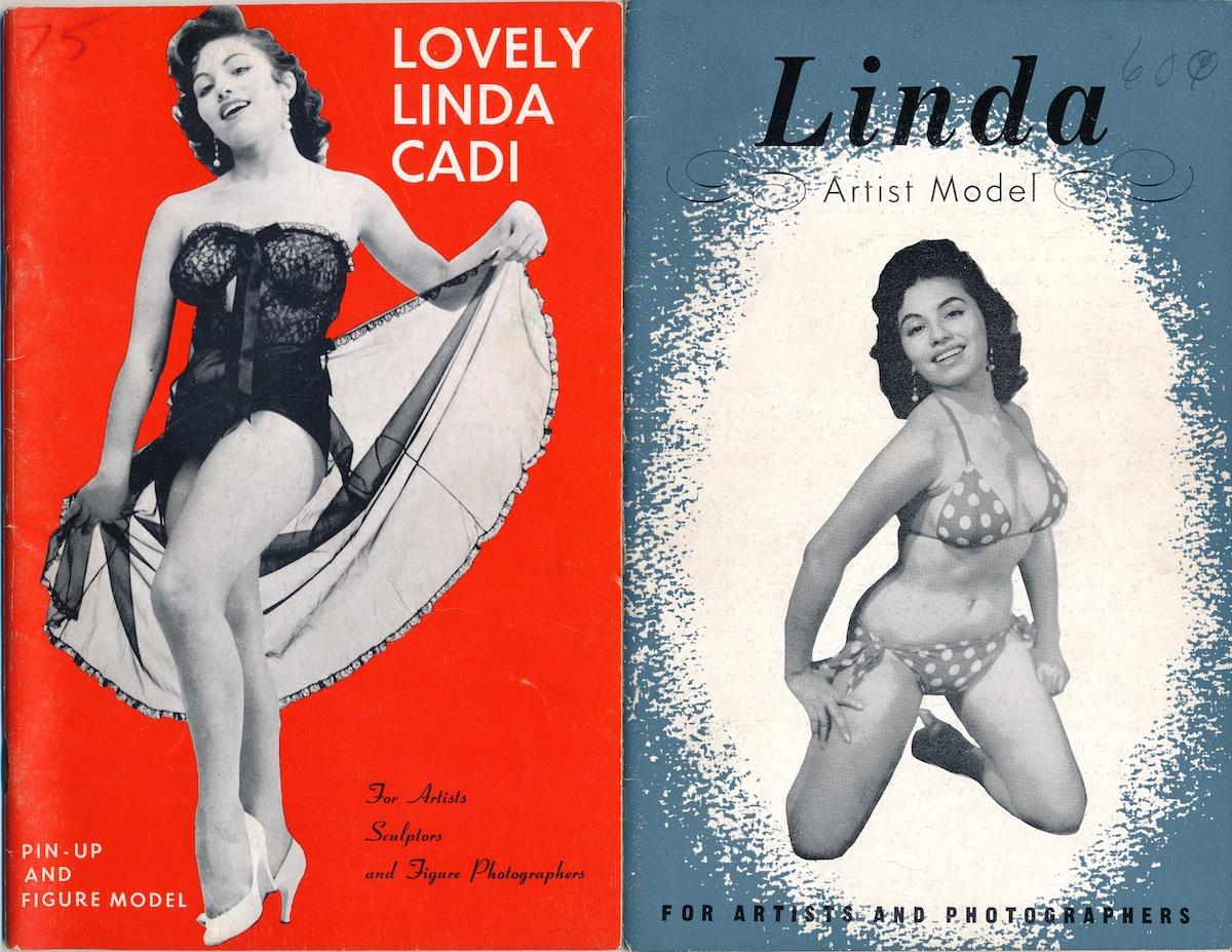 Vintage Retro Teen Nudists - Linda Cadi (2 vintage adult pinup digest ...