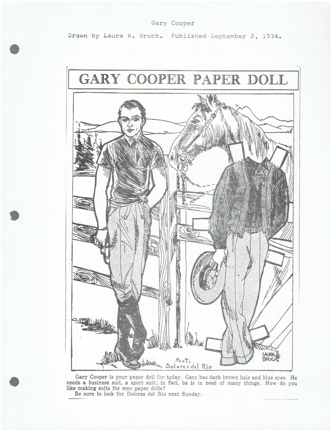celebrity paper dolls