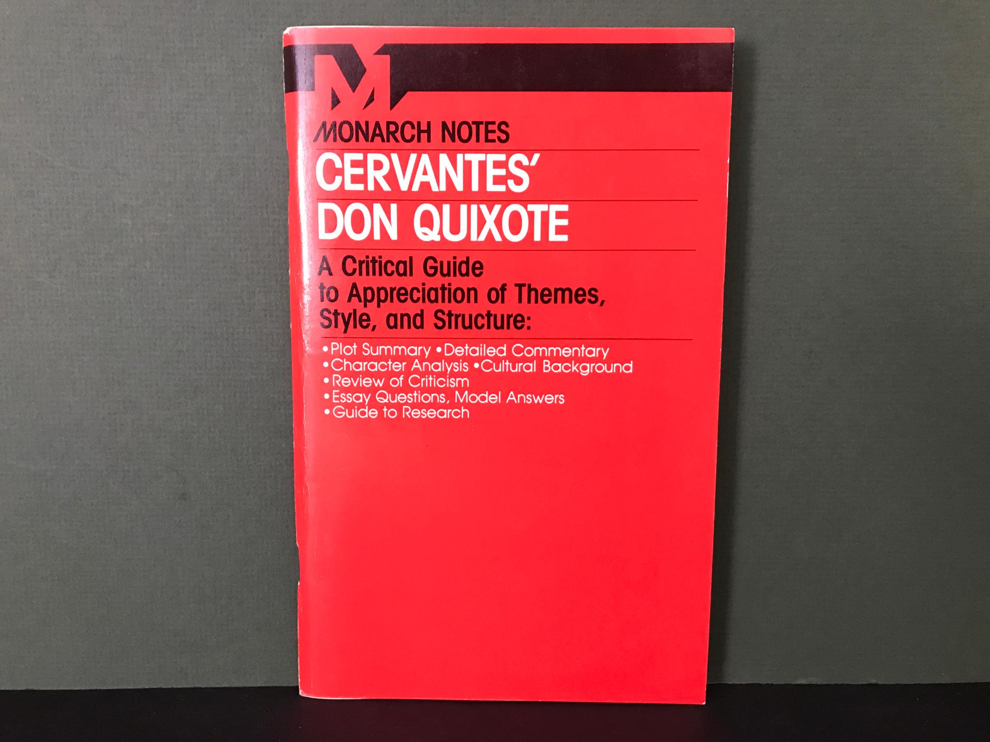 Essay Paper Cervantes Don Quixote Monarch Notes Roy Gregory Ralph Ranald How To Start A Proposal Essay also How To Write A Essay For High School Cervantes Don Quixote Monarch Notes By Roy Gregory Ralph High School Graduation Essay
