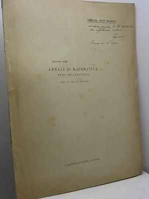 La risoluzione apiristica delle congruenze cubiche. Memoria I di Giovanni Sansone (a Firenze)