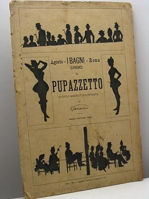 Il pupazzetto. Rivista mensile illustrata di Gandolin, I bagni, agosto 1886