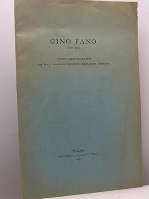 Gino Fano 1871-1952