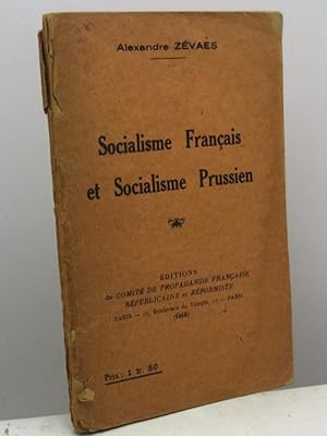 Socialisme français et socialisme prussien